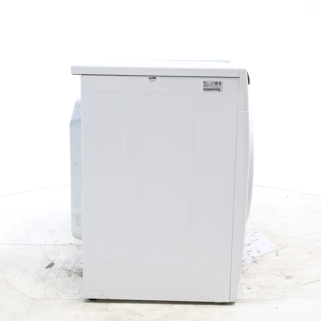 Pictures of ENERGY STAR LG 4.5 cu. ft. Front Load Washing Machine with Steam and ENERGY STAR LG 7.4 cu. ft. Electric Vented Dryer with Sensor Dry and SmartThinQ Technology - Scratch & Dent - Minor - Neu Appliance Outlet - Discount Appliance Outlet in Austin, Tx