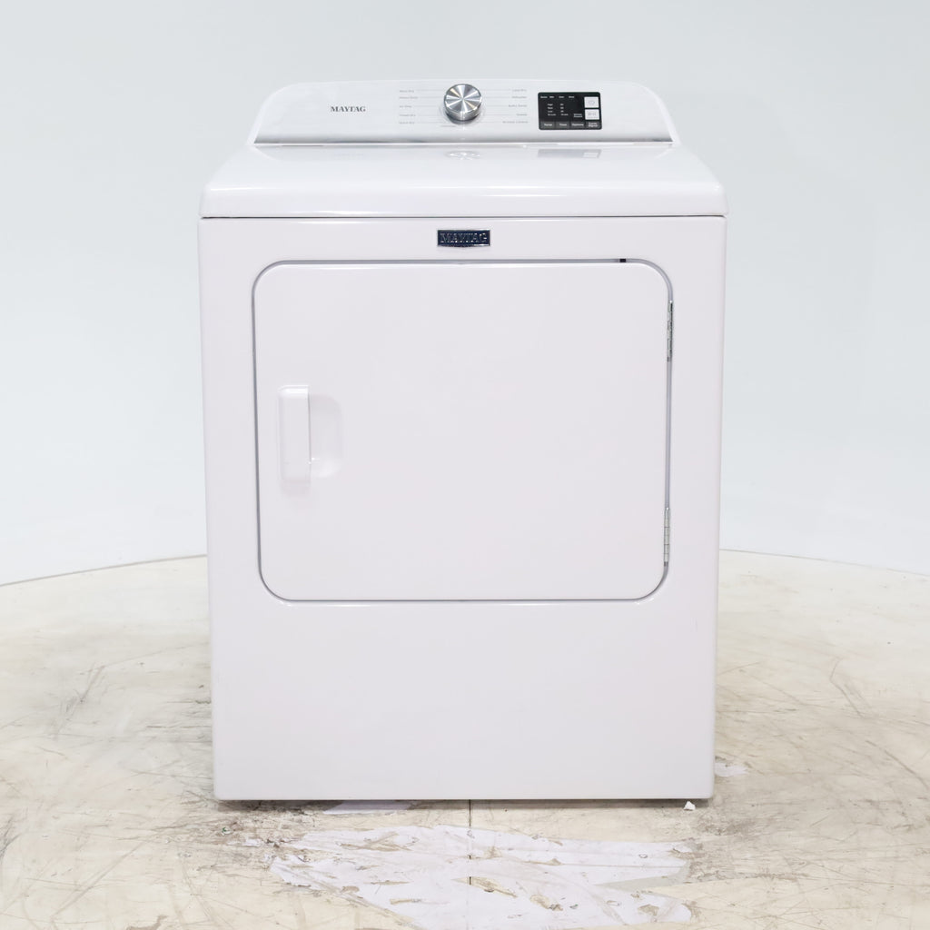 Pictures of Maytag 7.0 cu ft Electric Dryer with Moisture Sensing and Quick Dry cycle - Scratch & Dent - Minor - Neu Appliance Outlet - Discount Appliance Outlet in Austin, Tx