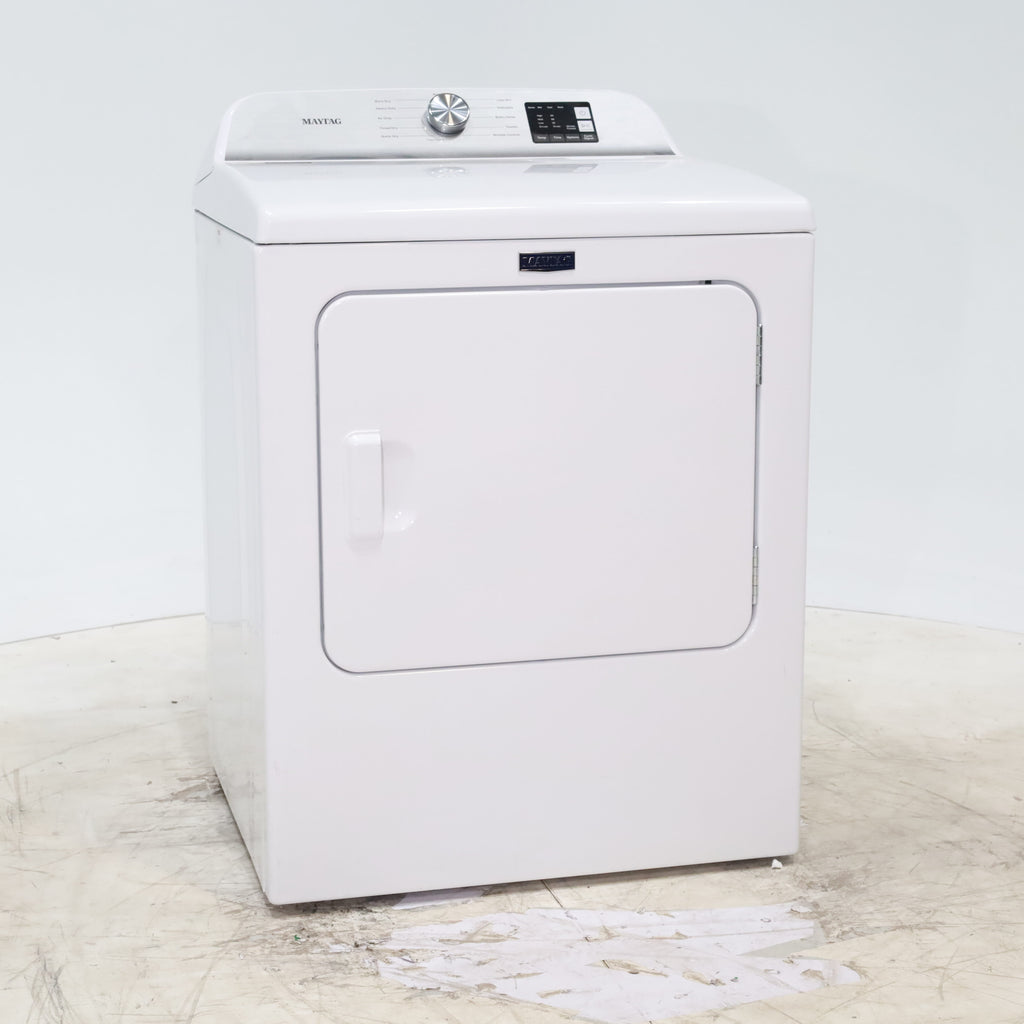 Pictures of Maytag 7.0 cu ft Electric Dryer with Moisture Sensing and Quick Dry cycle - Scratch & Dent - Minor - Neu Appliance Outlet - Discount Appliance Outlet in Austin, Tx