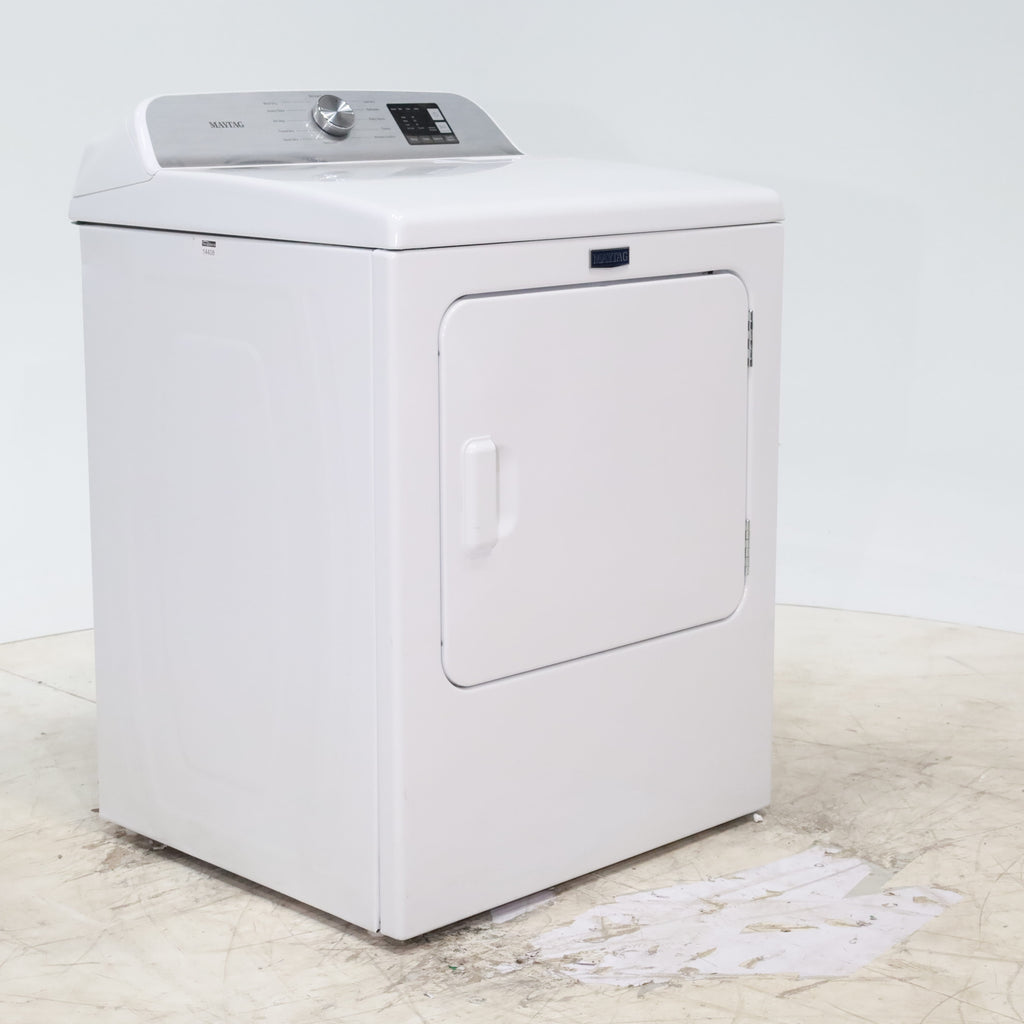 Pictures of Maytag 7.0 cu ft Electric Dryer with Moisture Sensing and Quick Dry cycle - Scratch & Dent - Minor - Neu Appliance Outlet - Discount Appliance Outlet in Austin, Tx