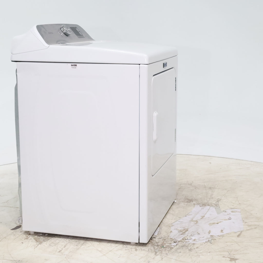 Pictures of Maytag 7.0 cu ft Electric Dryer with Moisture Sensing and Quick Dry cycle - Scratch & Dent - Minor - Neu Appliance Outlet - Discount Appliance Outlet in Austin, Tx