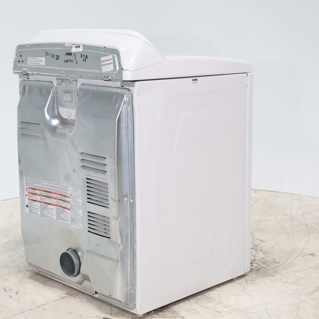 Pictures of Maytag 7.0 cu ft Electric Dryer with Moisture Sensing and Quick Dry cycle - Scratch & Dent - Minor - Neu Appliance Outlet - Discount Appliance Outlet in Austin, Tx