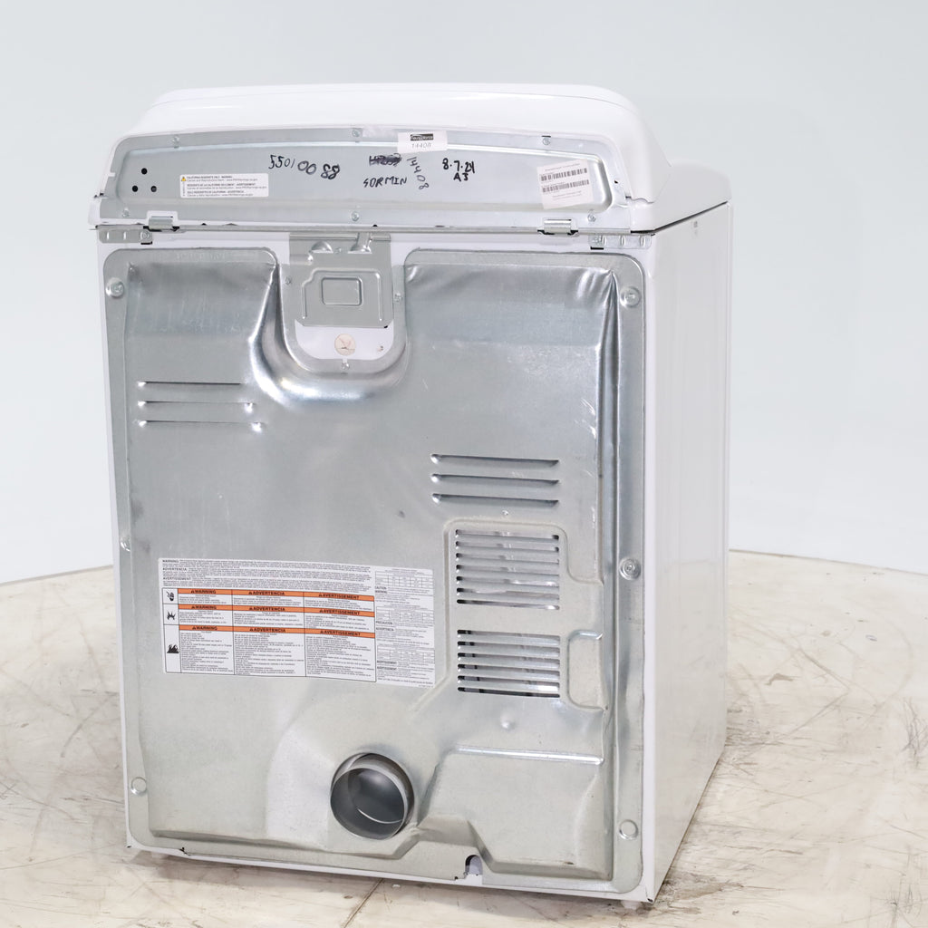 Pictures of Maytag 7.0 cu ft Electric Dryer with Moisture Sensing and Quick Dry cycle - Scratch & Dent - Minor - Neu Appliance Outlet - Discount Appliance Outlet in Austin, Tx