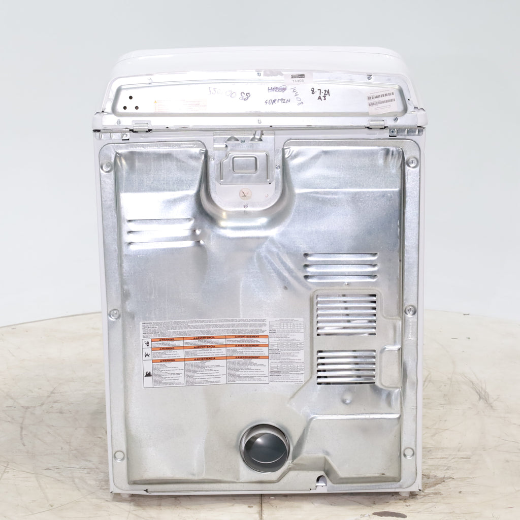 Pictures of Maytag 7.0 cu ft Electric Dryer with Moisture Sensing and Quick Dry cycle - Scratch & Dent - Minor - Neu Appliance Outlet - Discount Appliance Outlet in Austin, Tx