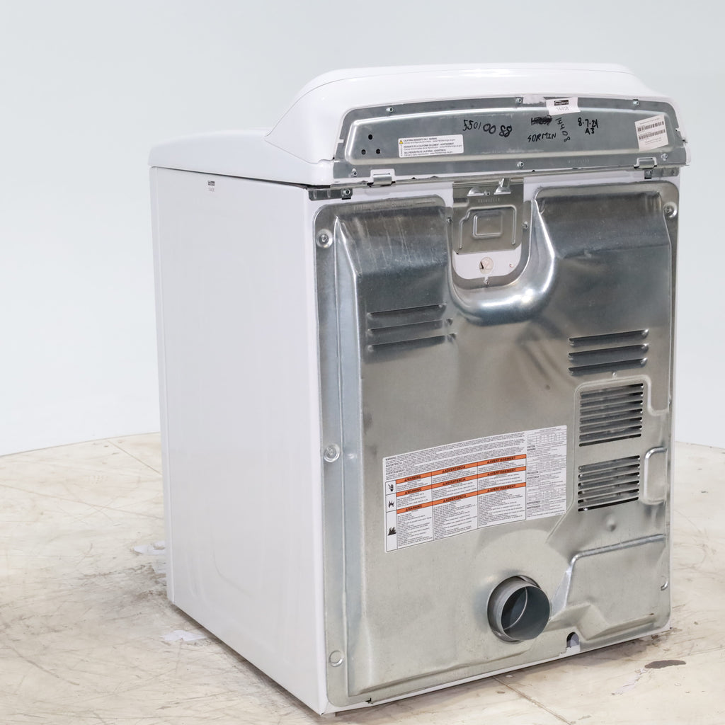 Pictures of Maytag 7.0 cu ft Electric Dryer with Moisture Sensing and Quick Dry cycle - Scratch & Dent - Minor - Neu Appliance Outlet - Discount Appliance Outlet in Austin, Tx