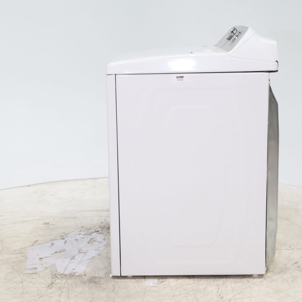 Pictures of Maytag 7.0 cu ft Electric Dryer with Moisture Sensing and Quick Dry cycle - Scratch & Dent - Minor - Neu Appliance Outlet - Discount Appliance Outlet in Austin, Tx