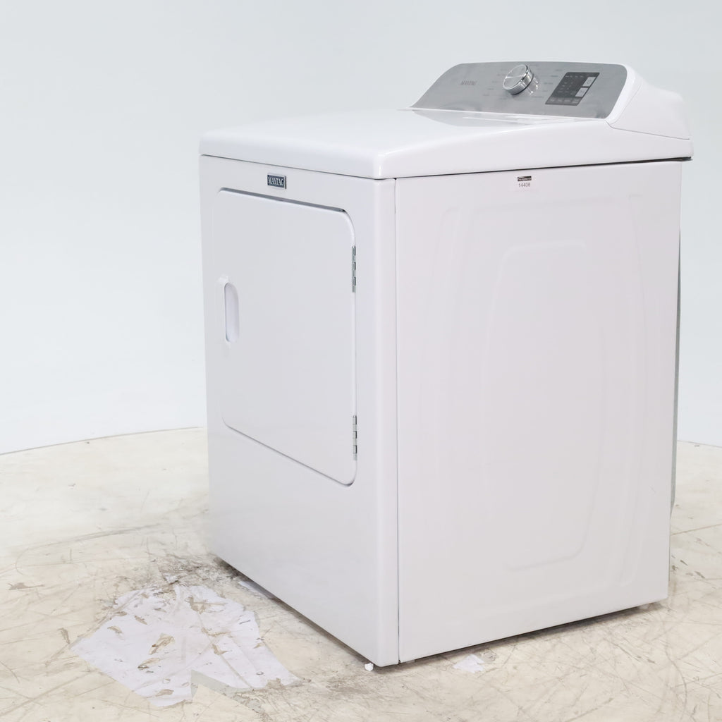 Pictures of Maytag 7.0 cu ft Electric Dryer with Moisture Sensing and Quick Dry cycle - Scratch & Dent - Minor - Neu Appliance Outlet - Discount Appliance Outlet in Austin, Tx