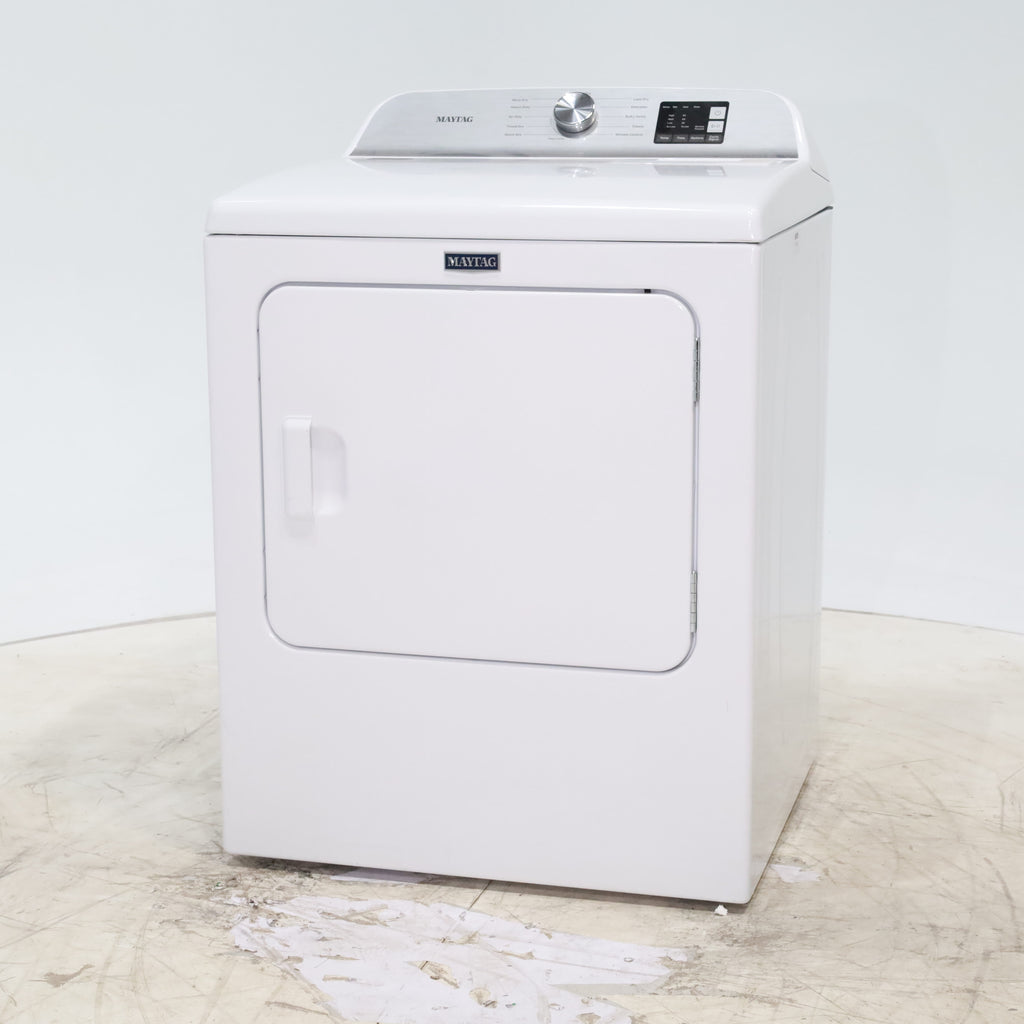 Pictures of Maytag 7.0 cu ft Electric Dryer with Moisture Sensing and Quick Dry cycle - Scratch & Dent - Minor - Neu Appliance Outlet - Discount Appliance Outlet in Austin, Tx