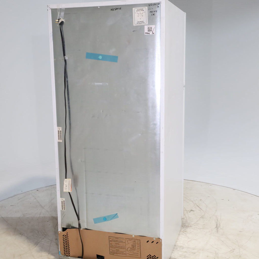 Pictures of 30 in. Wide White Frigidaire 20.4 cu. ft. Top Freezer Refrigerator with Reversible Doors - Certified Refurbished - Neu Appliance Outlet - Discount Appliance Outlet in Austin, Tx