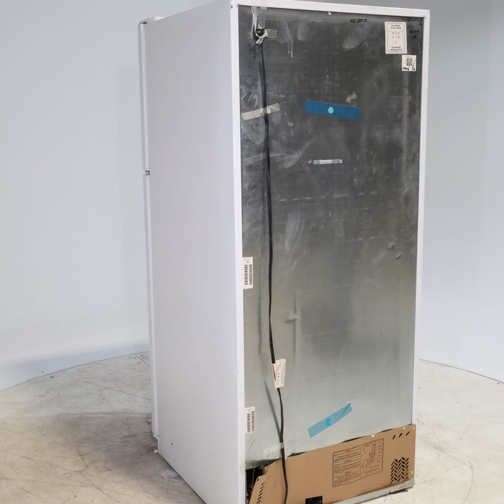 Pictures of 30 in. Wide White Frigidaire 20.4 cu. ft. Top Freezer Refrigerator with Reversible Doors - Certified Refurbished - Neu Appliance Outlet - Discount Appliance Outlet in Austin, Tx