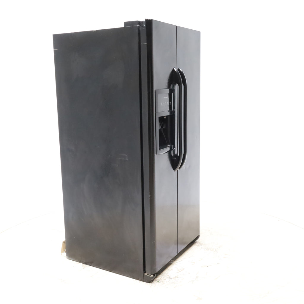 Pictures of 33" Wide Frigidaire Side by Side 22.1 cu ft Refrigerator with Spill Safe Glass Shelves and Pure Source Water Filter - Certified Refurbished - Neu Appliance Outlet - Discount Appliance Outlet in Austin, Tx