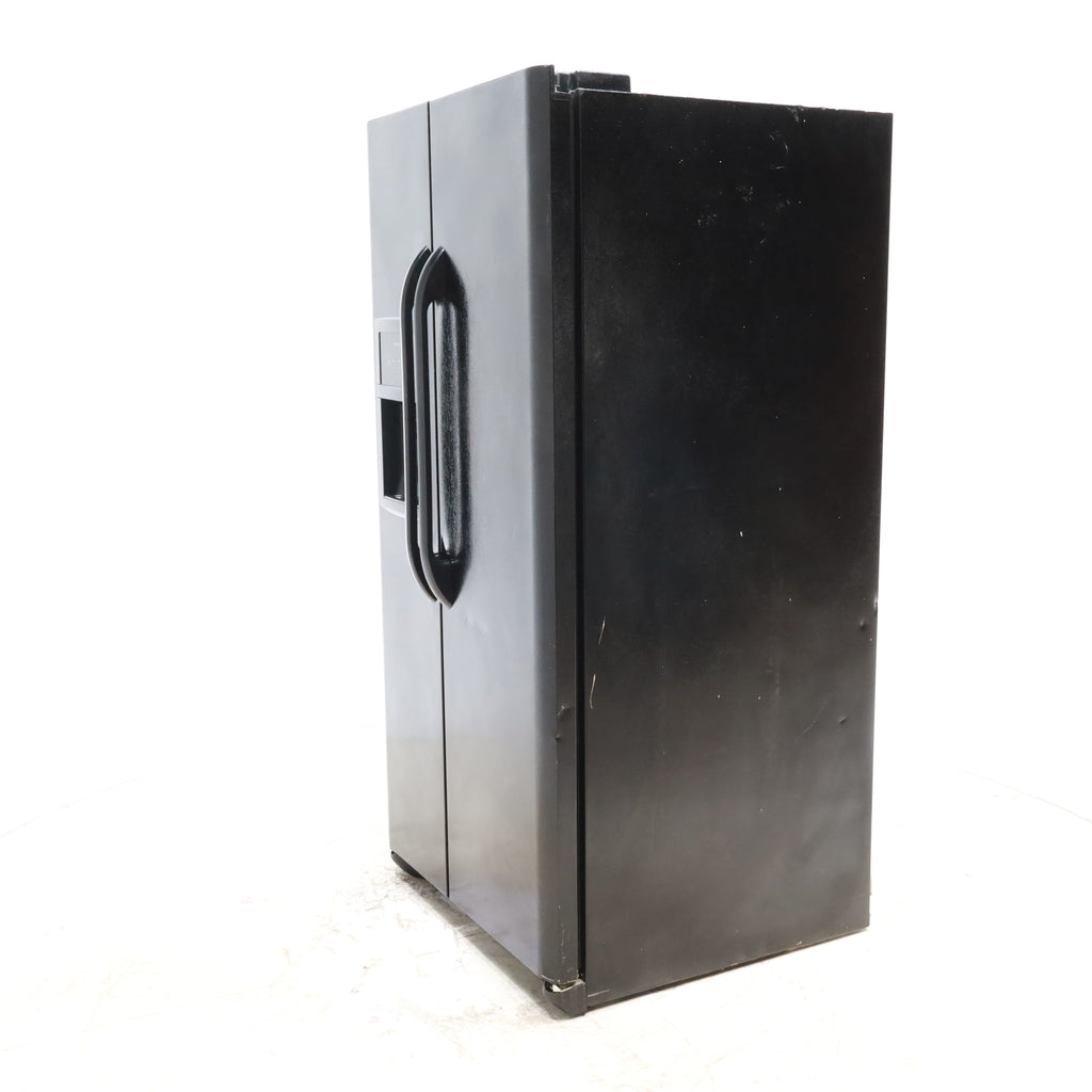 Pictures of 33" Wide Frigidaire Side by Side 22.1 cu ft Refrigerator with Spill Safe Glass Shelves and Pure Source Water Filter - Certified Refurbished - Neu Appliance Outlet - Discount Appliance Outlet in Austin, Tx