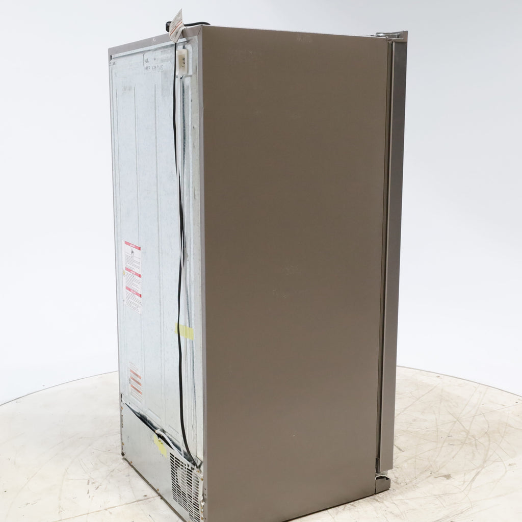 Pictures of 33 in. Wide Fingerprint-Resistant Stainless Steel Whirlpool 21.4 cu. ft. Side by Side Refrigerator with In Door Ice and Water Dispenser - Scratch & Dent - Moderate - Neu Appliance Outlet - Discount Appliance Outlet in Austin, Tx