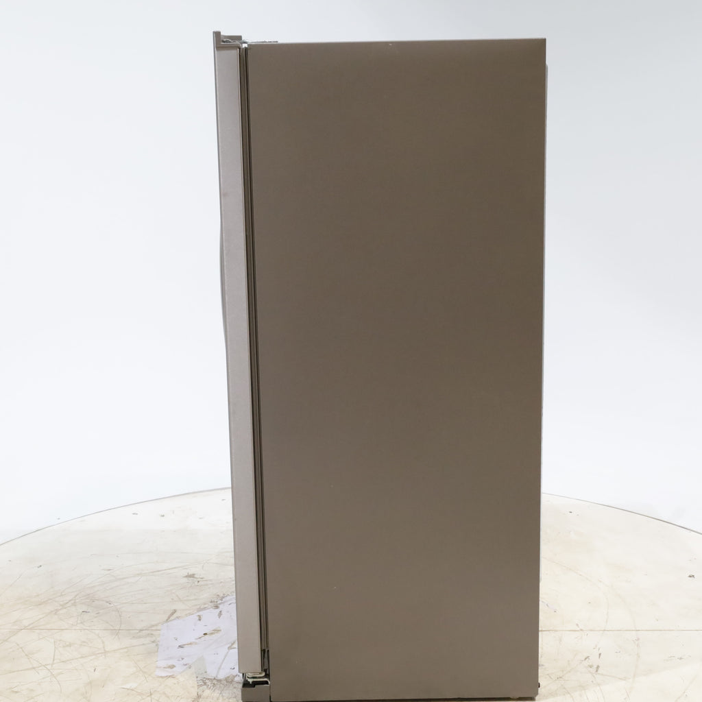 Pictures of 33 in. Wide Fingerprint-Resistant Stainless Steel Whirlpool 21.4 cu. ft. Side by Side Refrigerator with In Door Ice and Water Dispenser - Scratch & Dent - Moderate - Neu Appliance Outlet - Discount Appliance Outlet in Austin, Tx