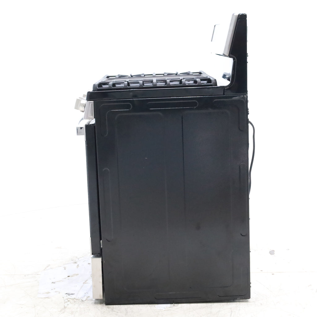 Pictures of Stainless Steel GE 5.0 cu. ft. Freestanding 5 Burner Gas Range with Cast-Iron Grates - Scratch & Dent - Minor - Neu Appliance Outlet - Discount Appliance Outlet in Austin, Tx