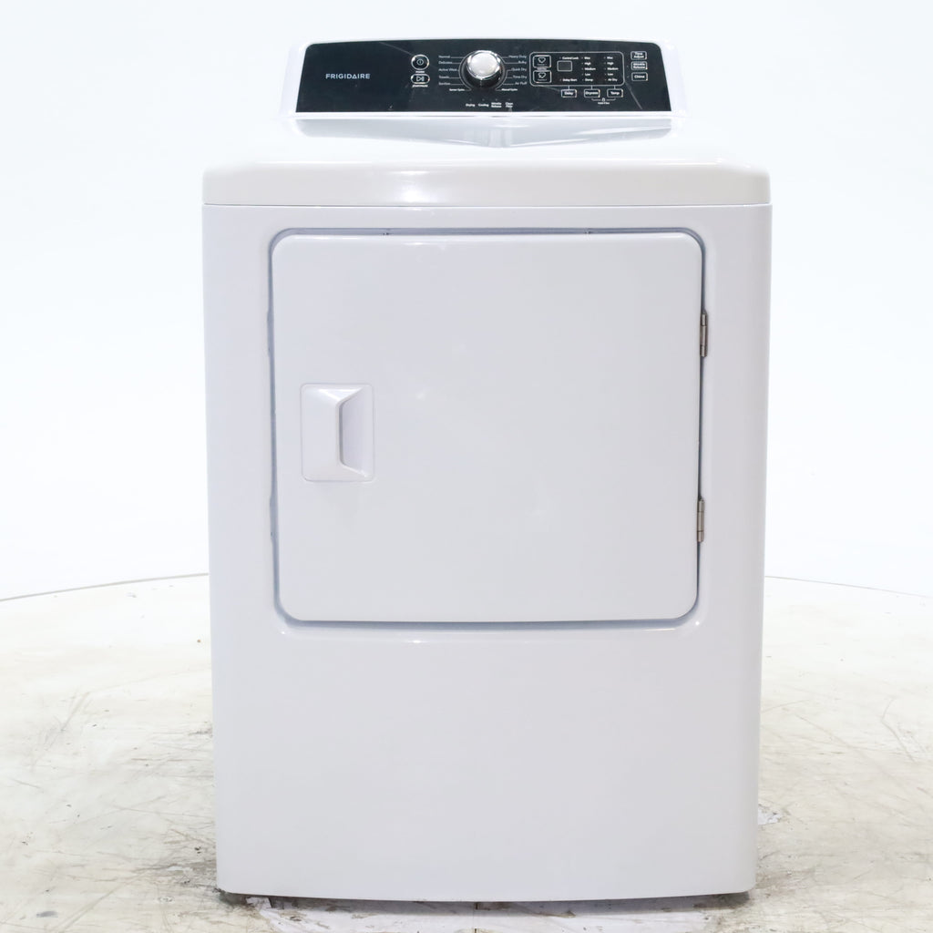 Pictures of Frigidaire 6.7 Cu. Ft. Electric Dryer with 10 Dry Cycles and Anti-Wrinkle Option - Scratch & Dent - Minor - Neu Appliance Outlet - Discount Appliance Outlet in Austin, Tx