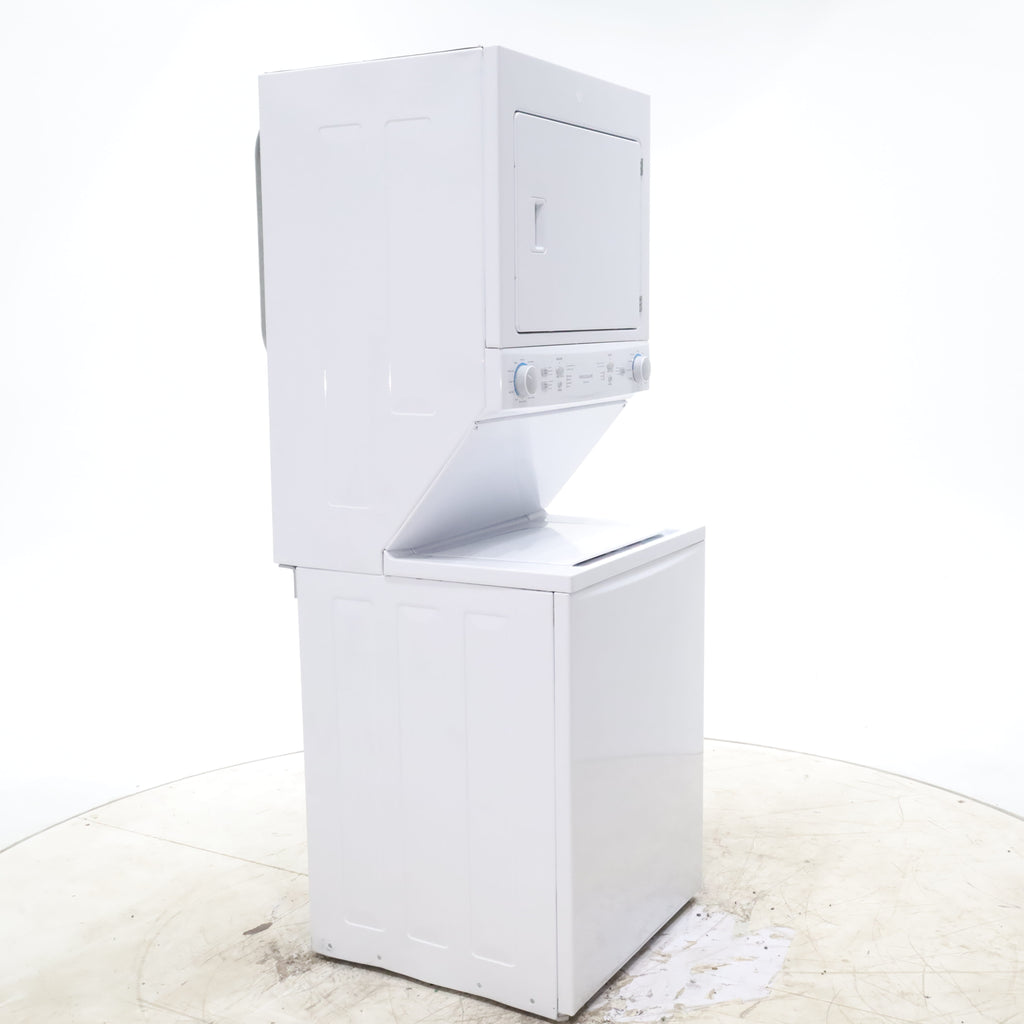 Pictures of Frigidaire Stacked Laundry Center with 3.9 cu ft Capacity Washer and 5.6 cu ft Electric Dryer with Maxfill Option- Scratch & Dent - Moderate - Neu Appliance Outlet - Discount Appliance Outlet in Austin, Tx