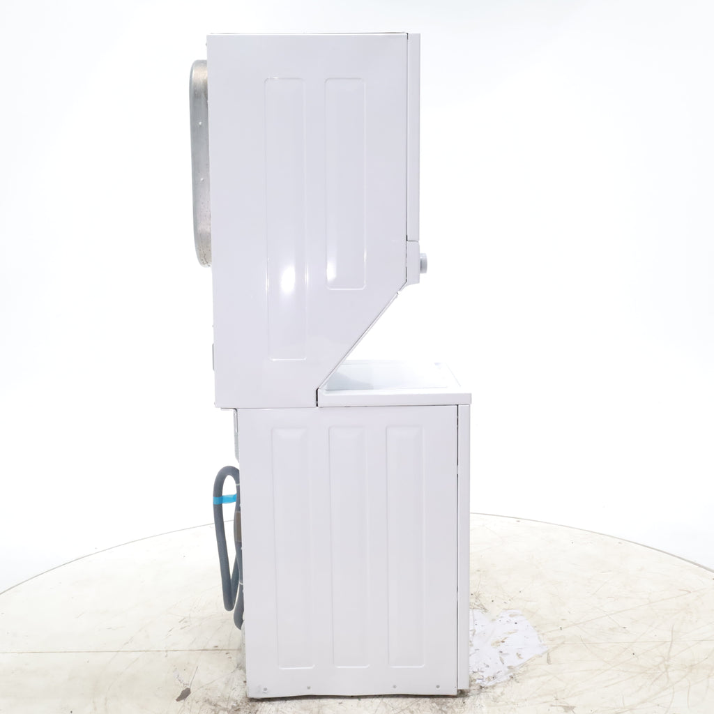 Pictures of Frigidaire Stacked Laundry Center with 3.9 cu ft Capacity Washer and 5.6 cu ft Electric Dryer with Maxfill Option- Scratch & Dent - Moderate - Neu Appliance Outlet - Discount Appliance Outlet in Austin, Tx