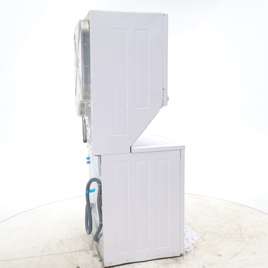 Pictures of Frigidaire Stacked Laundry Center with 3.9 cu ft Capacity Washer and 5.6 cu ft Electric Dryer with Maxfill Option- Scratch & Dent - Moderate - Neu Appliance Outlet - Discount Appliance Outlet in Austin, Tx