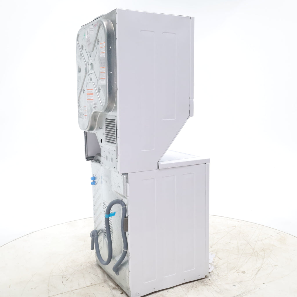 Pictures of Frigidaire Stacked Laundry Center with 3.9 cu ft Capacity Washer and 5.6 cu ft Electric Dryer with Maxfill Option- Scratch & Dent - Moderate - Neu Appliance Outlet - Discount Appliance Outlet in Austin, Tx