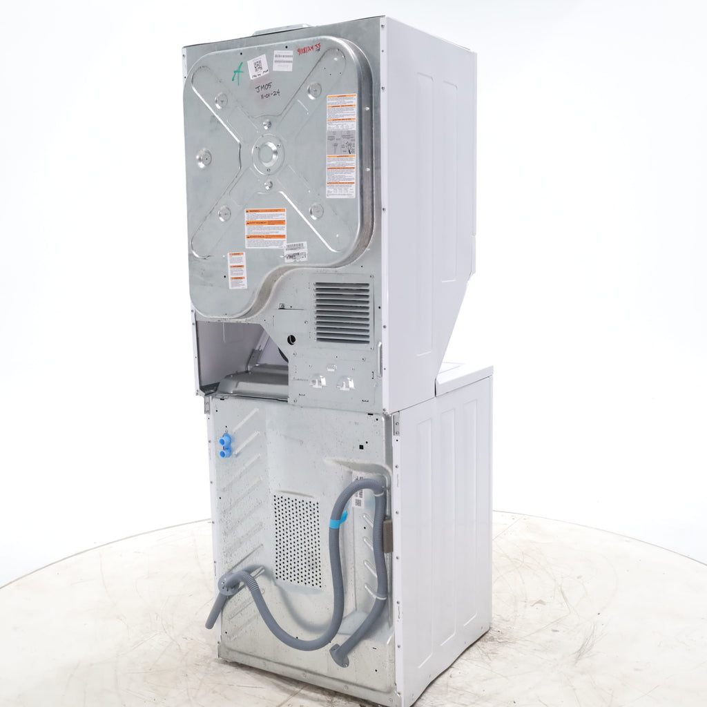 Pictures of Frigidaire Stacked Laundry Center with 3.9 cu ft Capacity Washer and 5.6 cu ft Electric Dryer with Maxfill Option- Scratch & Dent - Moderate - Neu Appliance Outlet - Discount Appliance Outlet in Austin, Tx