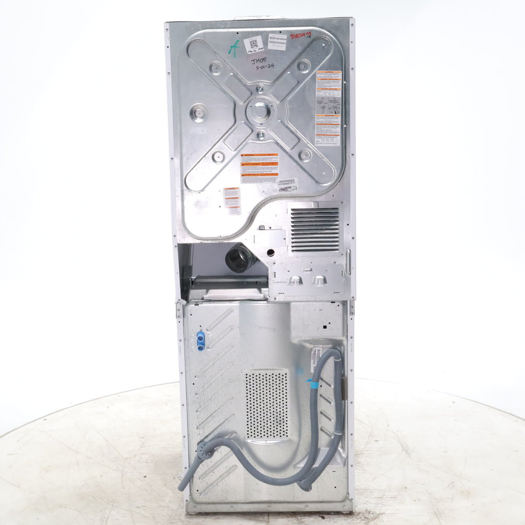 Pictures of Frigidaire Stacked Laundry Center with 3.9 cu ft Capacity Washer and 5.6 cu ft Electric Dryer with Maxfill Option- Scratch & Dent - Moderate - Neu Appliance Outlet - Discount Appliance Outlet in Austin, Tx