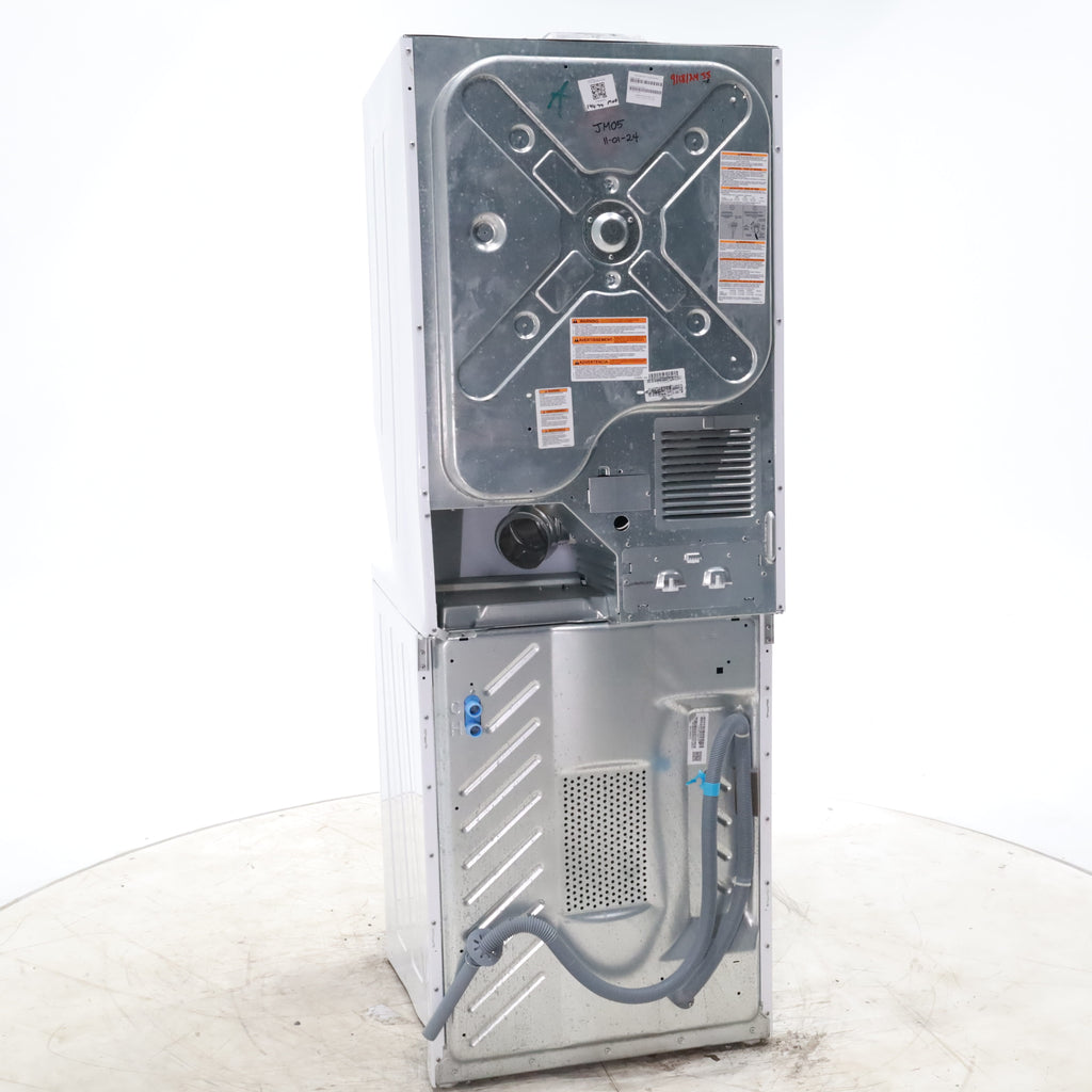 Pictures of Frigidaire Stacked Laundry Center with 3.9 cu ft Capacity Washer and 5.6 cu ft Electric Dryer with Maxfill Option- Scratch & Dent - Moderate - Neu Appliance Outlet - Discount Appliance Outlet in Austin, Tx