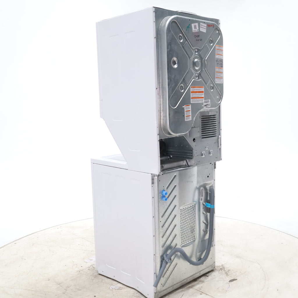 Pictures of Frigidaire Stacked Laundry Center with 3.9 cu ft Capacity Washer and 5.6 cu ft Electric Dryer with Maxfill Option- Scratch & Dent - Moderate - Neu Appliance Outlet - Discount Appliance Outlet in Austin, Tx