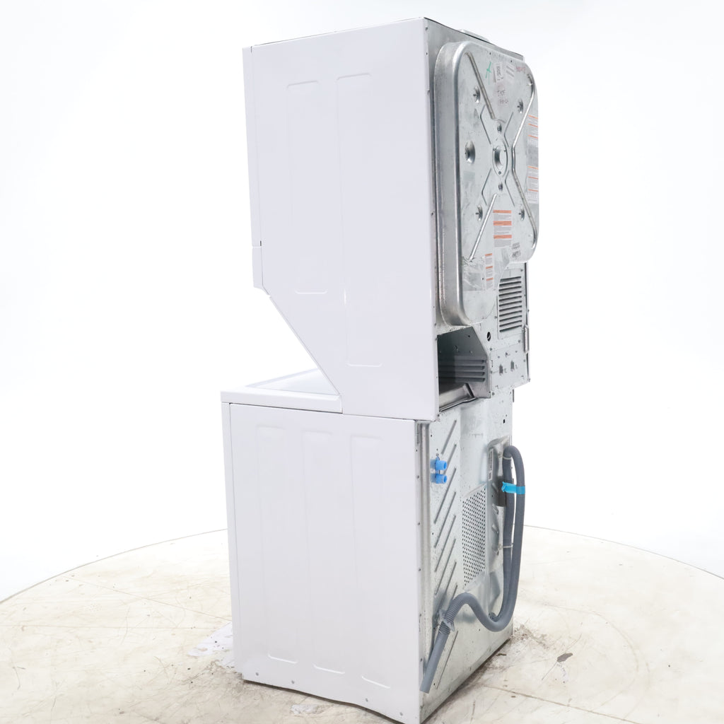 Pictures of Frigidaire Stacked Laundry Center with 3.9 cu ft Capacity Washer and 5.6 cu ft Electric Dryer with Maxfill Option- Scratch & Dent - Moderate - Neu Appliance Outlet - Discount Appliance Outlet in Austin, Tx