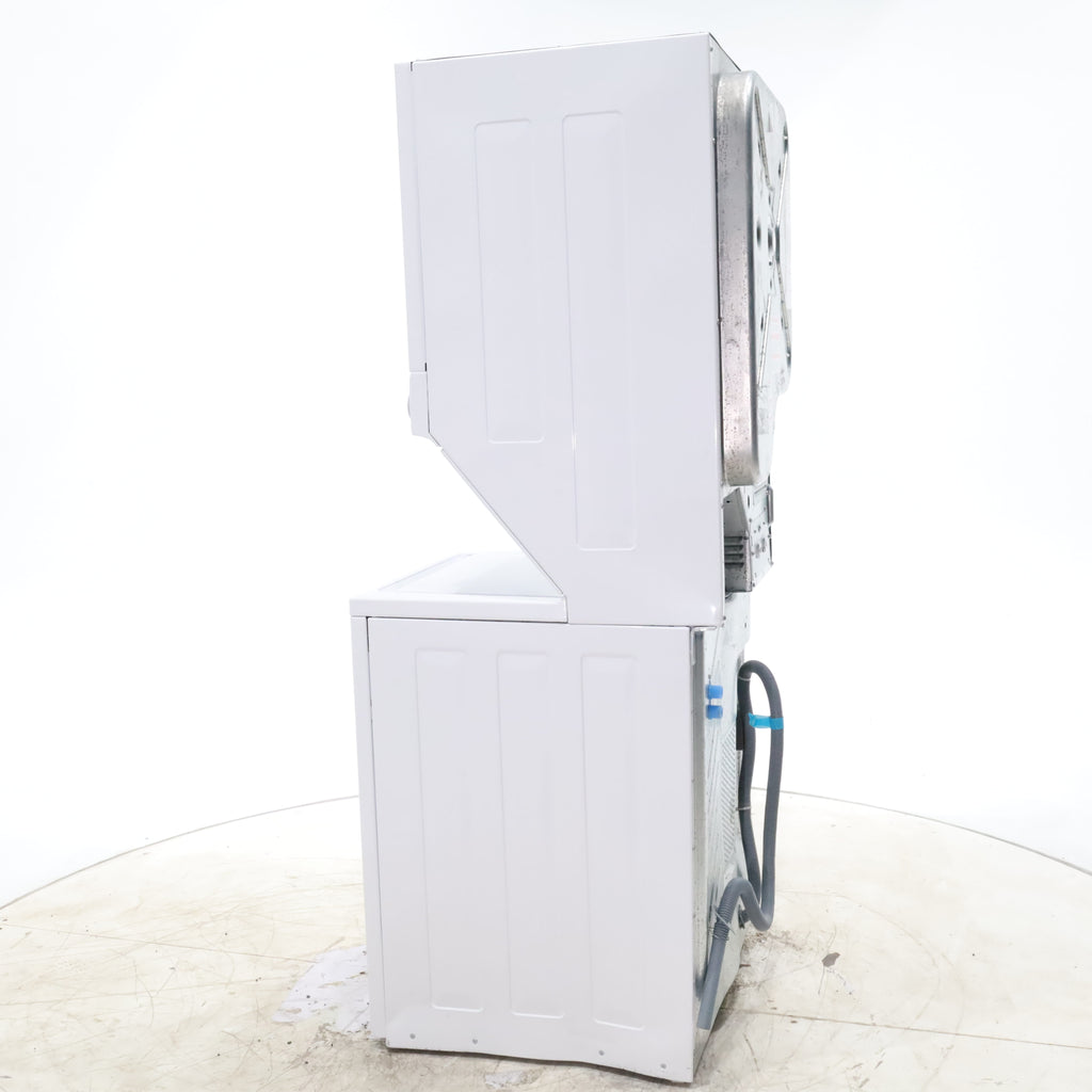Pictures of Frigidaire Stacked Laundry Center with 3.9 cu ft Capacity Washer and 5.6 cu ft Electric Dryer with Maxfill Option- Scratch & Dent - Moderate - Neu Appliance Outlet - Discount Appliance Outlet in Austin, Tx