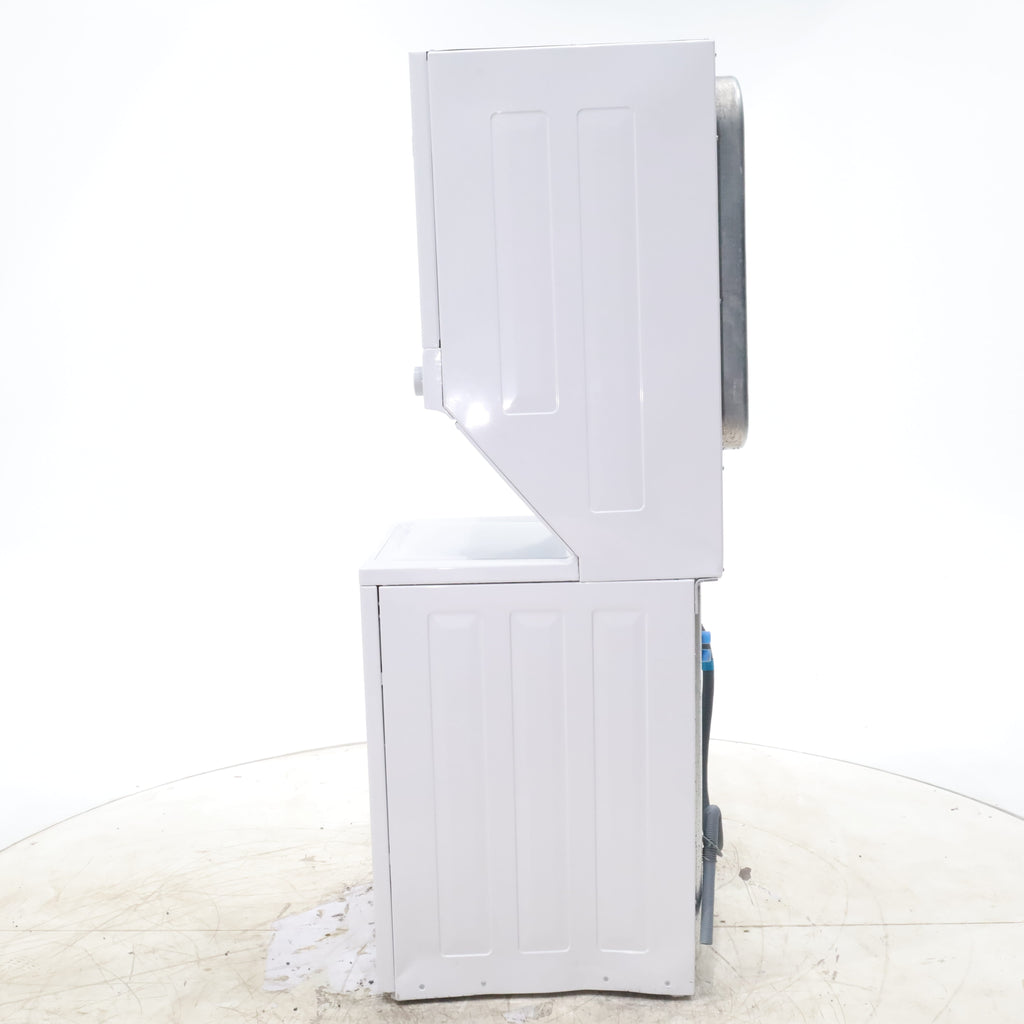 Pictures of Frigidaire Stacked Laundry Center with 3.9 cu ft Capacity Washer and 5.6 cu ft Electric Dryer with Maxfill Option- Scratch & Dent - Moderate - Neu Appliance Outlet - Discount Appliance Outlet in Austin, Tx