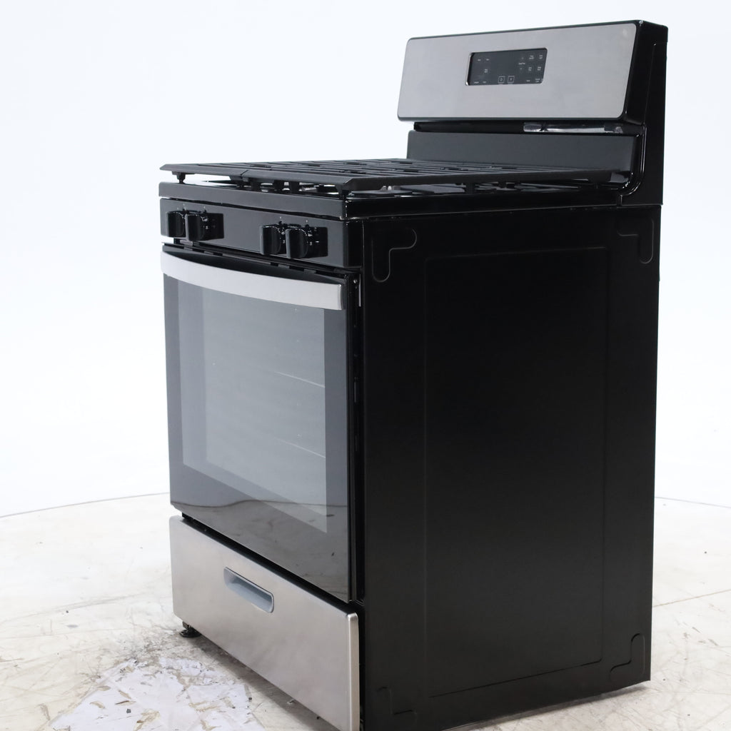 Pictures of Whirlpool Stainless 5.1 Cu. Ft. Freestanding Gas Range with Broiler Drawer and Two Speed Heat Burners - Scratch & Dent - Minor - Neu Appliance Outlet - Discount Appliance Outlet in Austin, Tx
