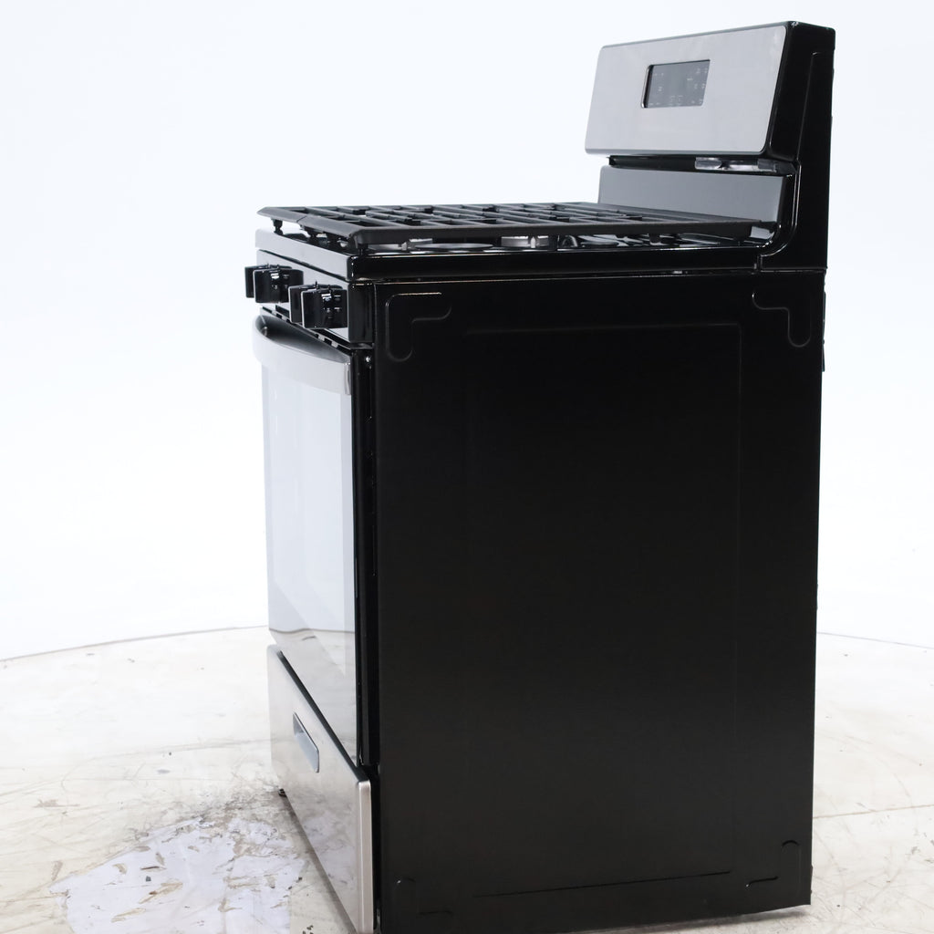 Pictures of Whirlpool Stainless 5.1 Cu. Ft. Freestanding Gas Range with Broiler Drawer and Two Speed Heat Burners - Scratch & Dent - Minor - Neu Appliance Outlet - Discount Appliance Outlet in Austin, Tx