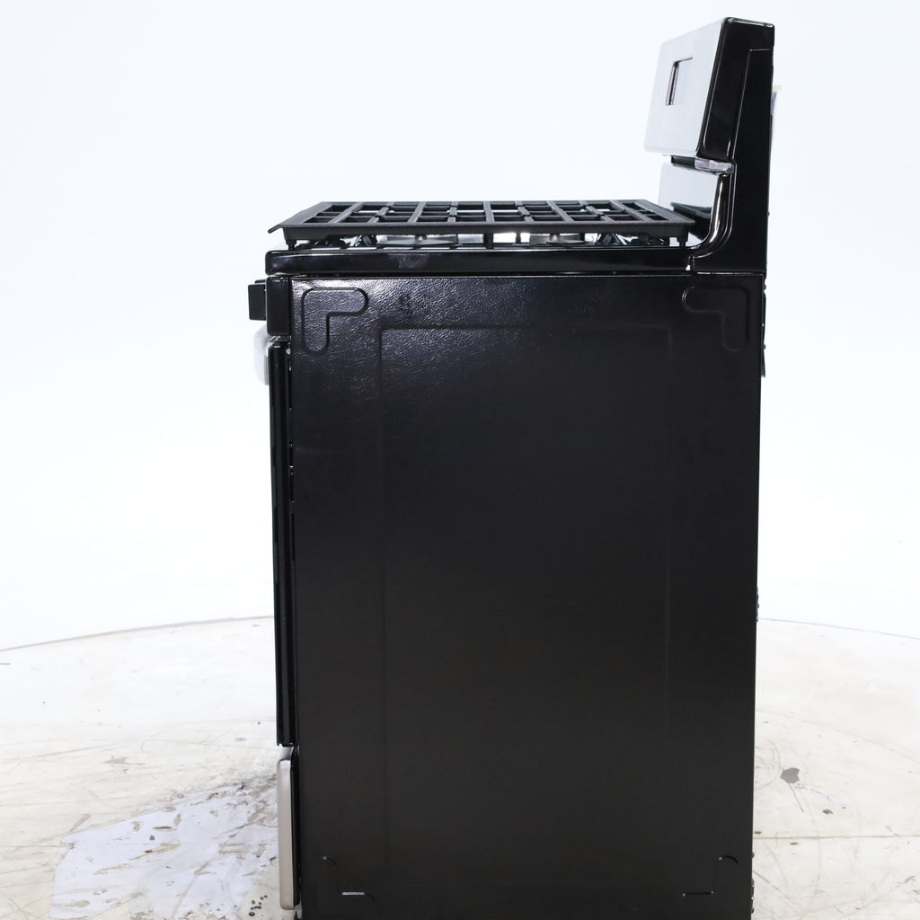 Pictures of Whirlpool Stainless 5.1 Cu. Ft. Freestanding Gas Range with Broiler Drawer and Two Speed Heat Burners - Scratch & Dent - Minor - Neu Appliance Outlet - Discount Appliance Outlet in Austin, Tx