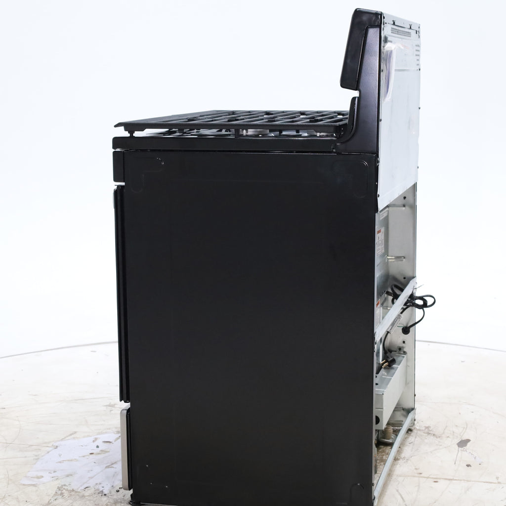 Pictures of Whirlpool Stainless 5.1 Cu. Ft. Freestanding Gas Range with Broiler Drawer and Two Speed Heat Burners - Scratch & Dent - Minor - Neu Appliance Outlet - Discount Appliance Outlet in Austin, Tx