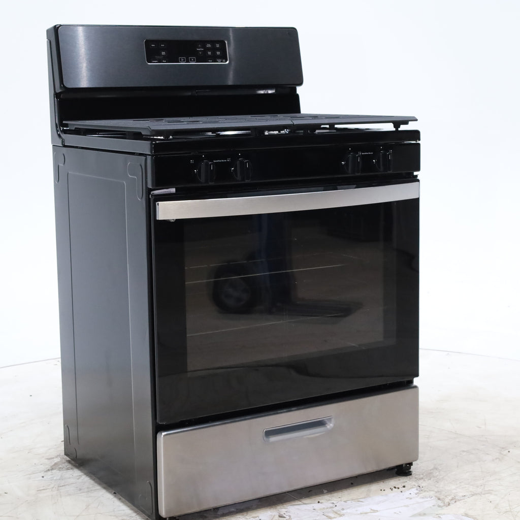 Pictures of Whirlpool Stainless 5.1 Cu. Ft. Freestanding Gas Range with Broiler Drawer and Two Speed Heat Burners - Scratch & Dent - Minor - Neu Appliance Outlet - Discount Appliance Outlet in Austin, Tx