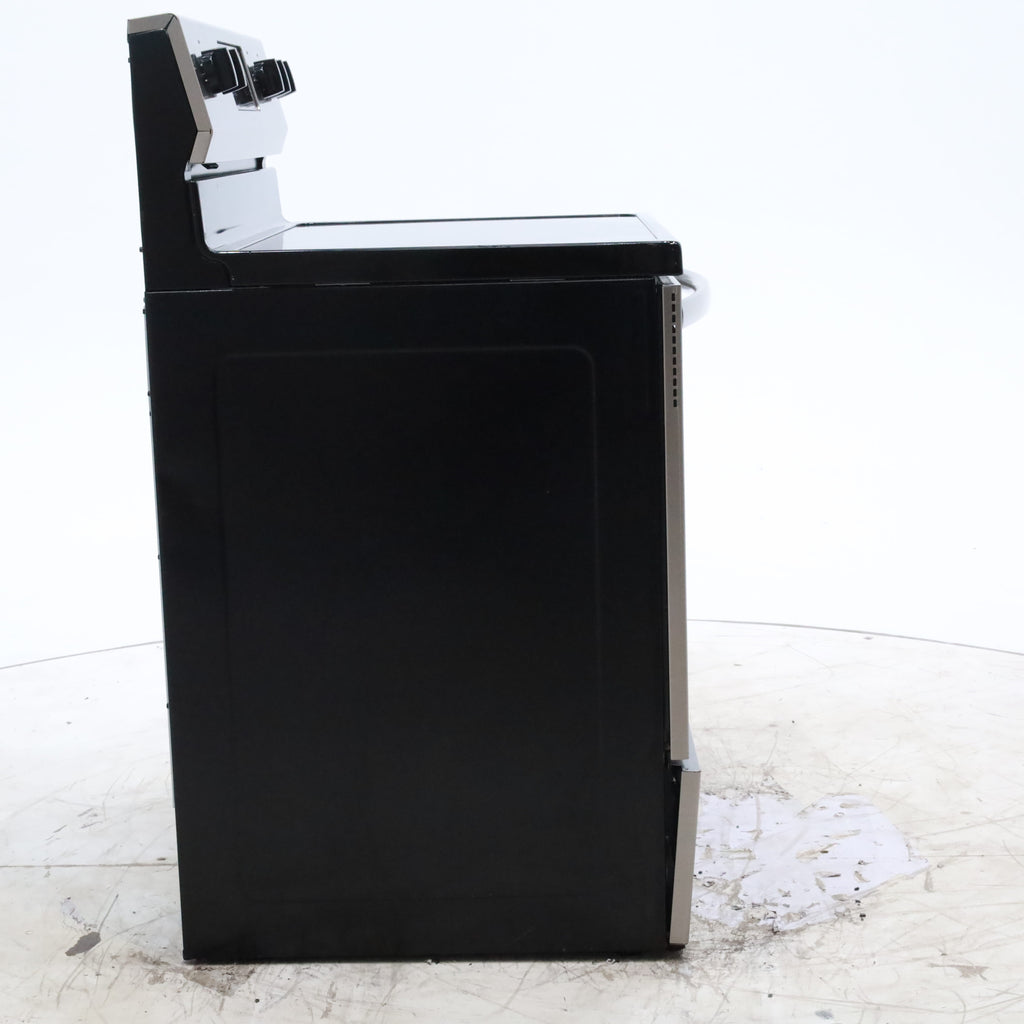 Pictures of Fingerprint Resistant Stainless Steel Frigidaire 30-in Glass Top 5 Elements 5.4-cu ft Steam Cleaning Freestanding Electric Range  - Certified Refurbished - Neu Appliance Outlet - Discount Appliance Outlet in Austin, Tx