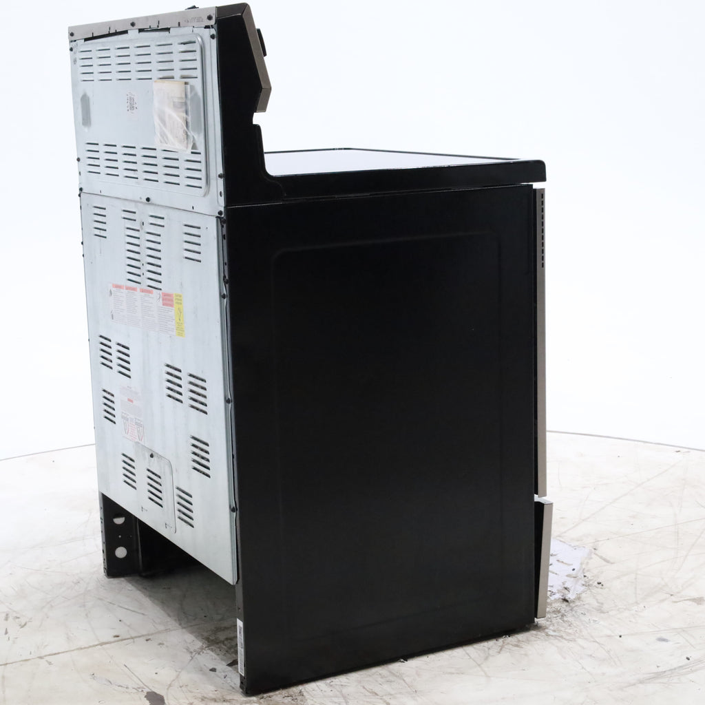 Pictures of Fingerprint Resistant Stainless Steel Frigidaire 30-in Glass Top 5 Elements 5.4-cu ft Steam Cleaning Freestanding Electric Range  - Certified Refurbished - Neu Appliance Outlet - Discount Appliance Outlet in Austin, Tx