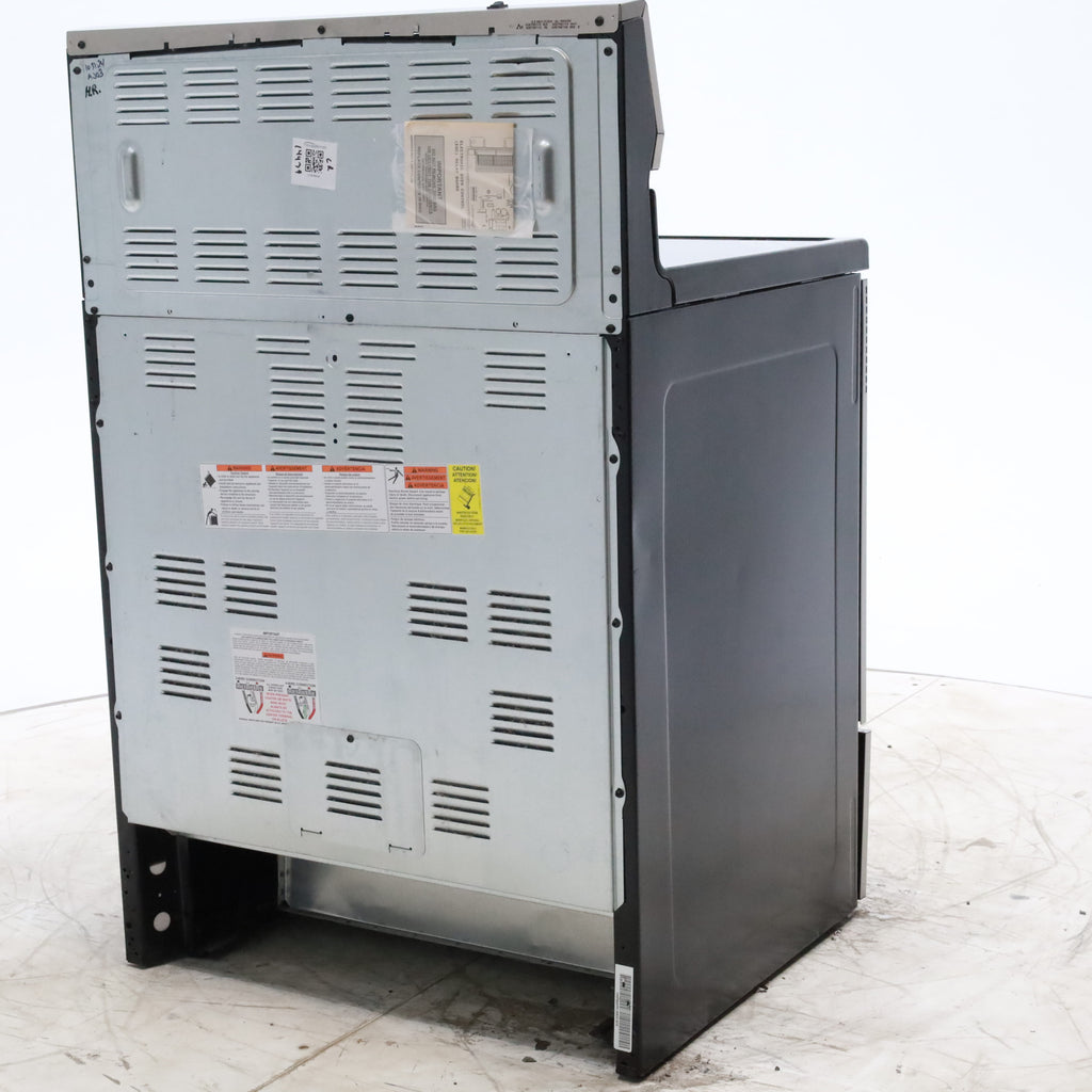 Pictures of Fingerprint Resistant Stainless Steel Frigidaire 30-in Glass Top 5 Elements 5.4-cu ft Steam Cleaning Freestanding Electric Range  - Certified Refurbished - Neu Appliance Outlet - Discount Appliance Outlet in Austin, Tx