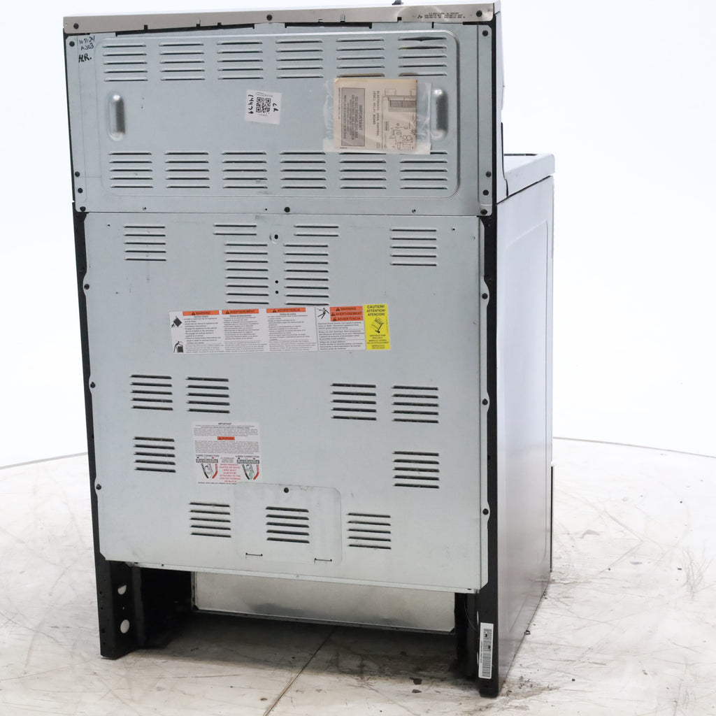 Pictures of Fingerprint Resistant Stainless Steel Frigidaire 30-in Glass Top 5 Elements 5.4-cu ft Steam Cleaning Freestanding Electric Range  - Certified Refurbished - Neu Appliance Outlet - Discount Appliance Outlet in Austin, Tx