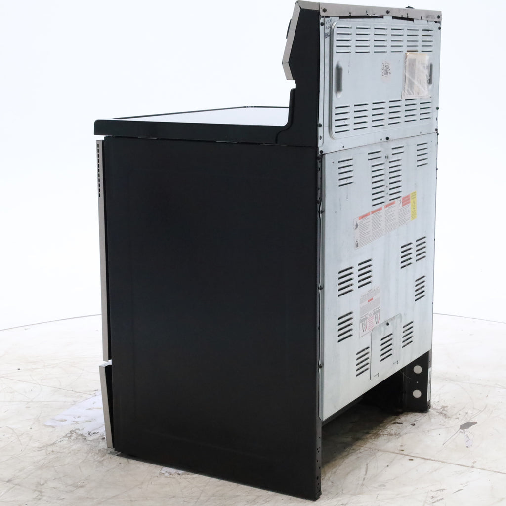 Pictures of Fingerprint Resistant Stainless Steel Frigidaire 30-in Glass Top 5 Elements 5.4-cu ft Steam Cleaning Freestanding Electric Range  - Certified Refurbished - Neu Appliance Outlet - Discount Appliance Outlet in Austin, Tx