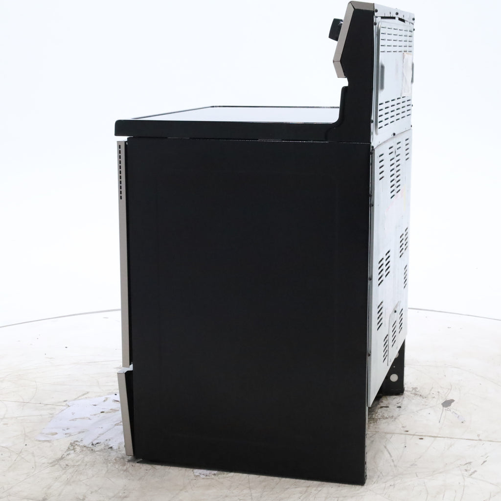 Pictures of Fingerprint Resistant Stainless Steel Frigidaire 30-in Glass Top 5 Elements 5.4-cu ft Steam Cleaning Freestanding Electric Range  - Certified Refurbished - Neu Appliance Outlet - Discount Appliance Outlet in Austin, Tx