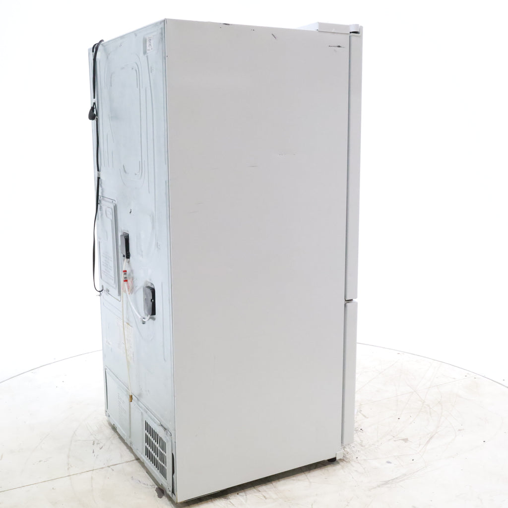 Pictures of White ENERGY STAR Samsung 25.5 cu. ft. 3 Door French Door Refrigerator with Twin Cooling Plus - Certified Refurbished - Neu Appliance Outlet - Discount Appliance Outlet in Austin, Tx