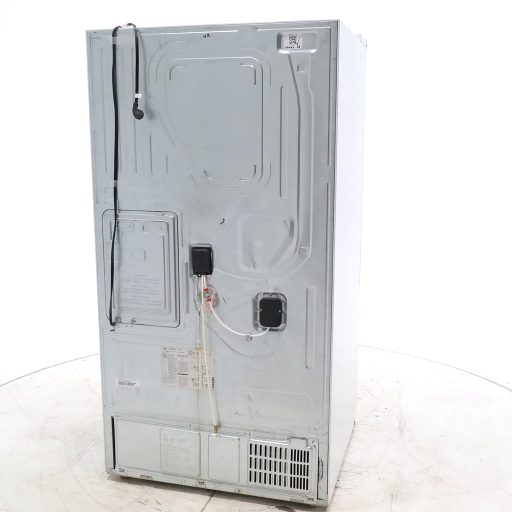 Pictures of White ENERGY STAR Samsung 25.5 cu. ft. 3 Door French Door Refrigerator with Twin Cooling Plus - Certified Refurbished - Neu Appliance Outlet - Discount Appliance Outlet in Austin, Tx