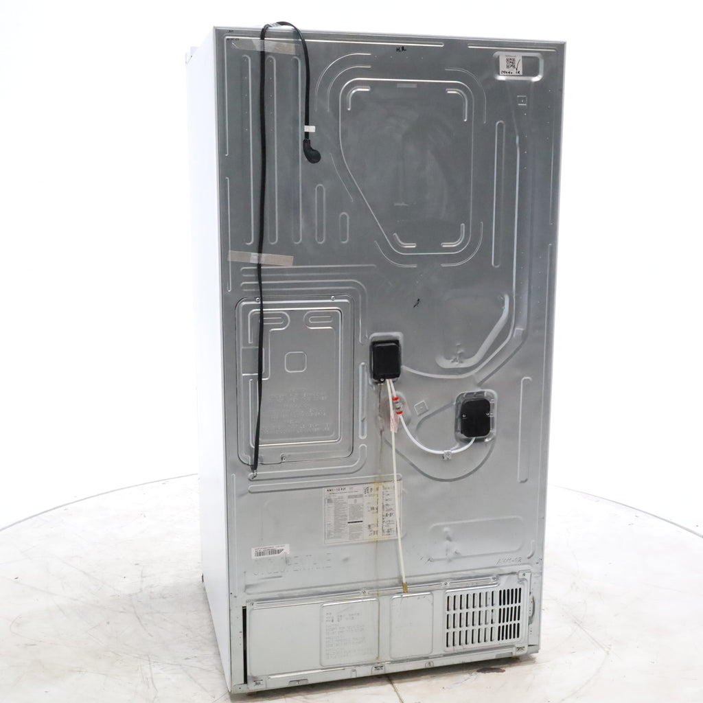 Pictures of White ENERGY STAR Samsung 25.5 cu. ft. 3 Door French Door Refrigerator with Twin Cooling Plus - Certified Refurbished - Neu Appliance Outlet - Discount Appliance Outlet in Austin, Tx