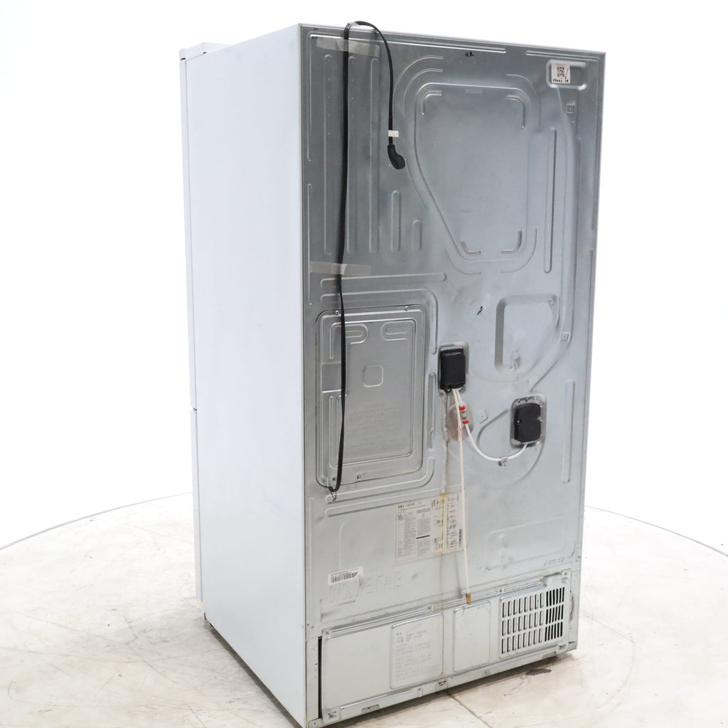 Pictures of White ENERGY STAR Samsung 25.5 cu. ft. 3 Door French Door Refrigerator with Twin Cooling Plus - Certified Refurbished - Neu Appliance Outlet - Discount Appliance Outlet in Austin, Tx