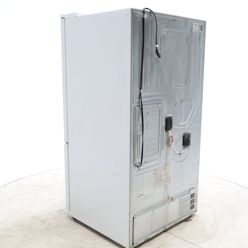 Pictures of White ENERGY STAR Samsung 25.5 cu. ft. 3 Door French Door Refrigerator with Twin Cooling Plus - Certified Refurbished - Neu Appliance Outlet - Discount Appliance Outlet in Austin, Tx