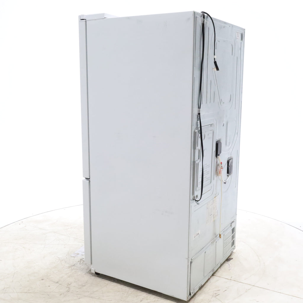 Pictures of White ENERGY STAR Samsung 25.5 cu. ft. 3 Door French Door Refrigerator with Twin Cooling Plus - Certified Refurbished - Neu Appliance Outlet - Discount Appliance Outlet in Austin, Tx