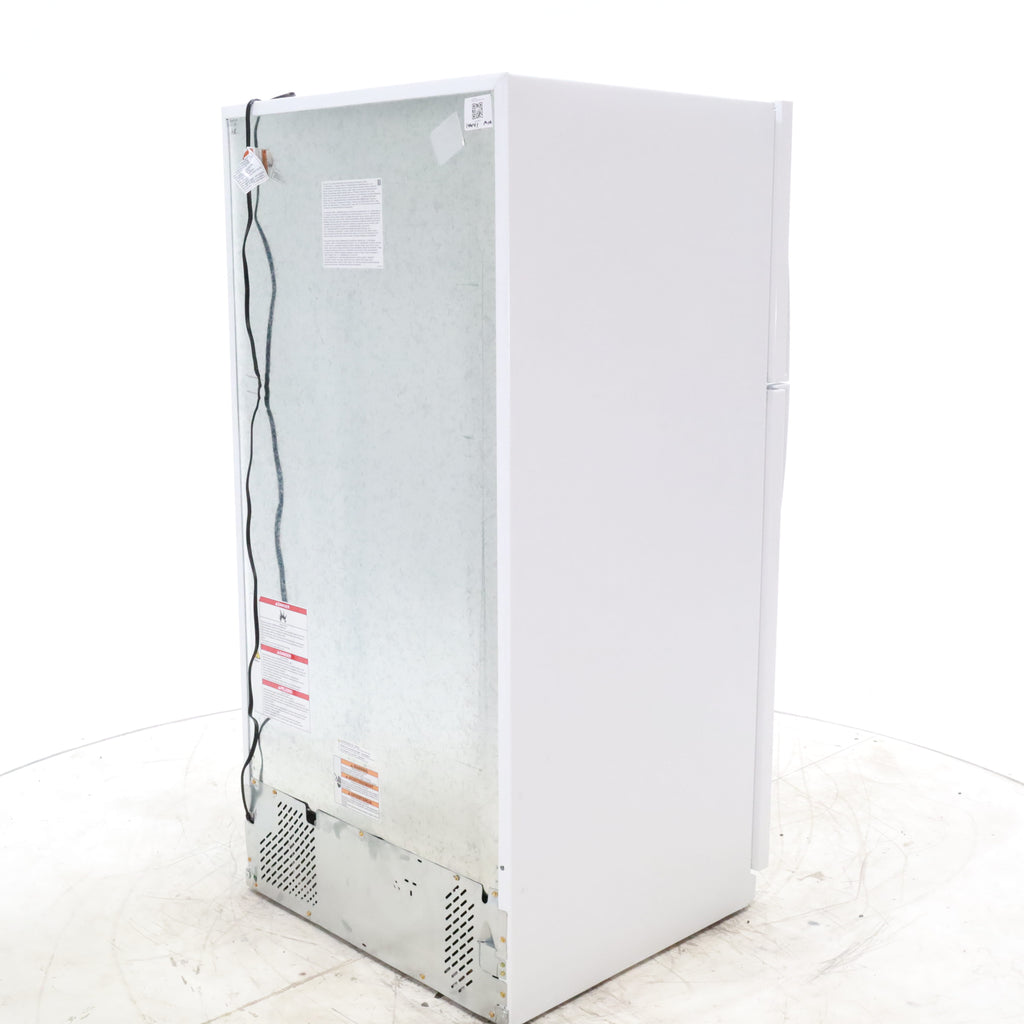 Pictures of 33" Wide Whirlpool Top Freezer 20.5 cu ft Refrigerator with Ice Maker and Frameless Glass Shelves and Flexi-Slide Bin - Scratch & Dent - Minor - Neu Appliance Outlet - Discount Appliance Outlet in Austin, Tx