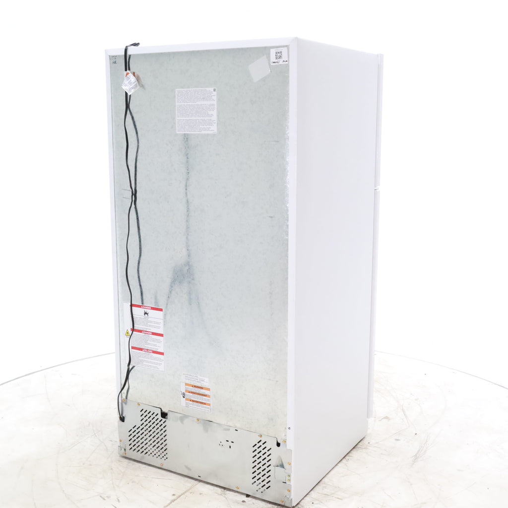 Pictures of 33" Wide Whirlpool Top Freezer 20.5 cu ft Refrigerator with Ice Maker and Frameless Glass Shelves and Flexi-Slide Bin - Scratch & Dent - Minor - Neu Appliance Outlet - Discount Appliance Outlet in Austin, Tx